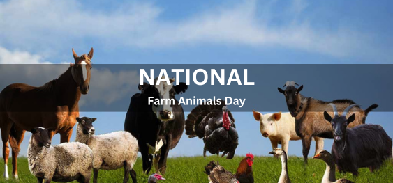 National Farm Animals Day [ राष्ट्रीय कृषि पशु दिवस]